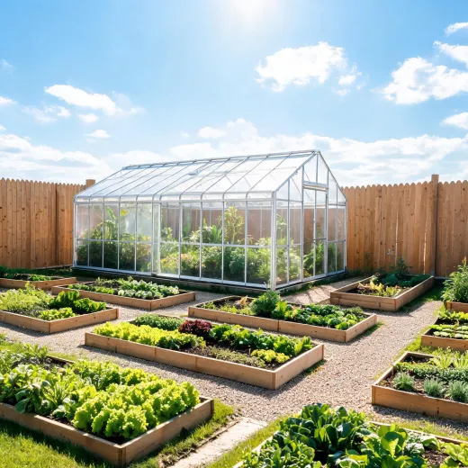 Compact greenhouse collection